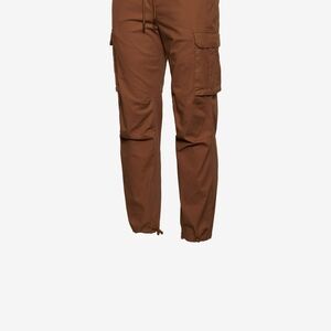 Men's Brown Cargo Jogger Pants